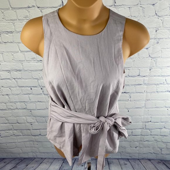 Sugar + Lips Sleeveless Belted Purple Mini Dress - Picture 2 of 10